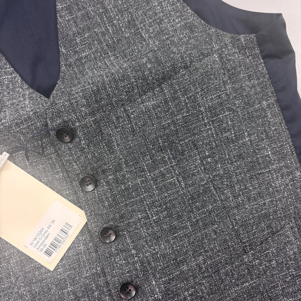 Grey Suitsupply Waistcoat (Gilet) - Men L - New With Tags - Revaleur
