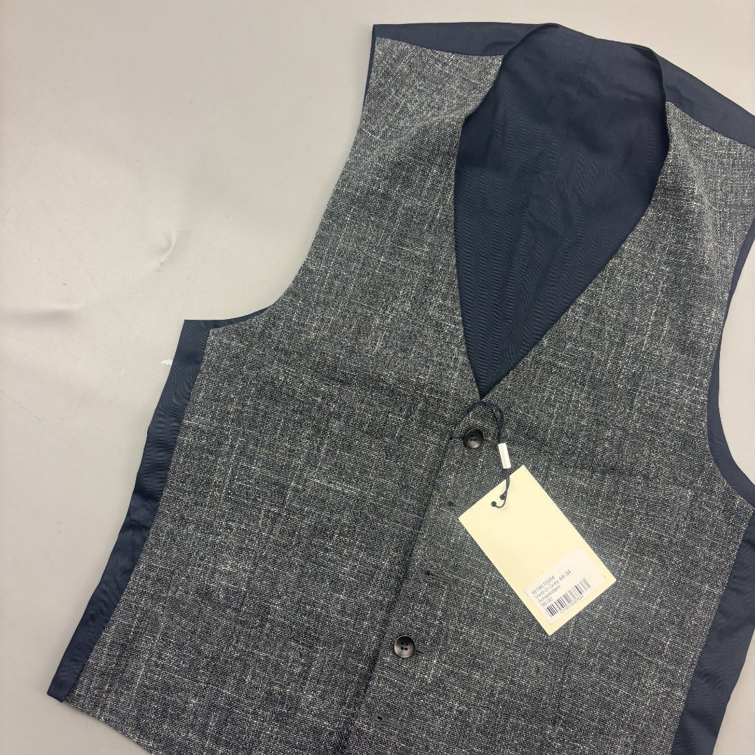 Grey Suitsupply Waistcoat (Gilet) - Men L - New With Tags - Revaleur