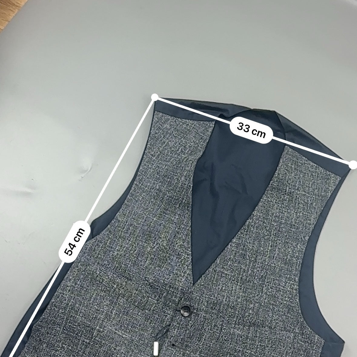 Grey Suitsupply Waistcoat (Gilet) - Men L - New With Tags - Revaleur