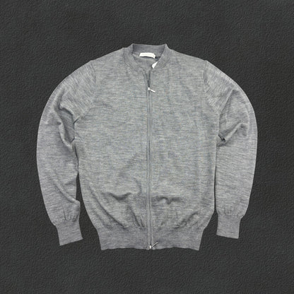 Grey Suitsupply Zip Vest - Men S - Very Good - Revaleur