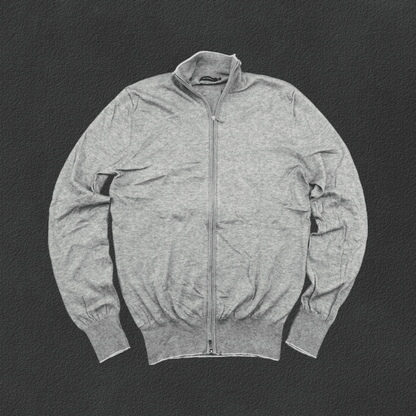 Grey Suitsupply Zip Vest - Men XS - Very Good - Revaleur