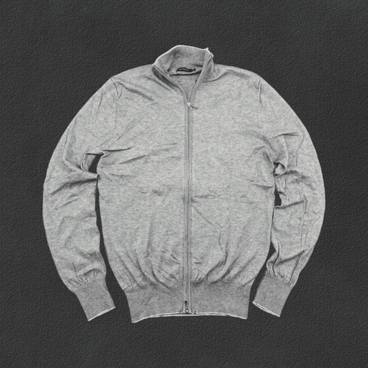 Grey Suitsupply Zip Vest - Men XS - Very Good - Revaleur