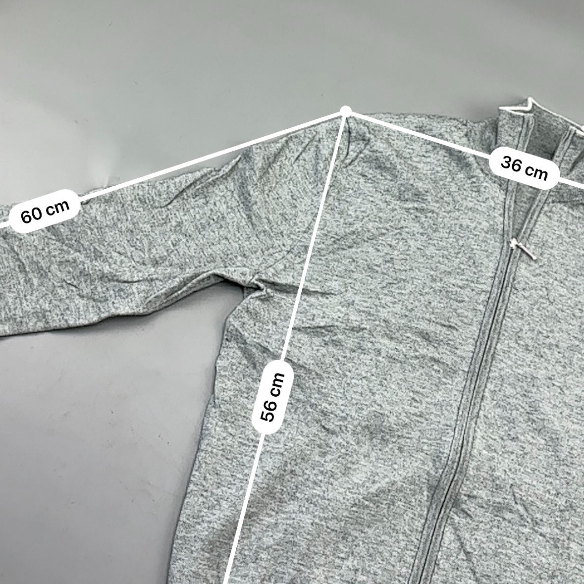 Grey Suitsupply Zip Vest - Men XS - Very Good - Revaleur