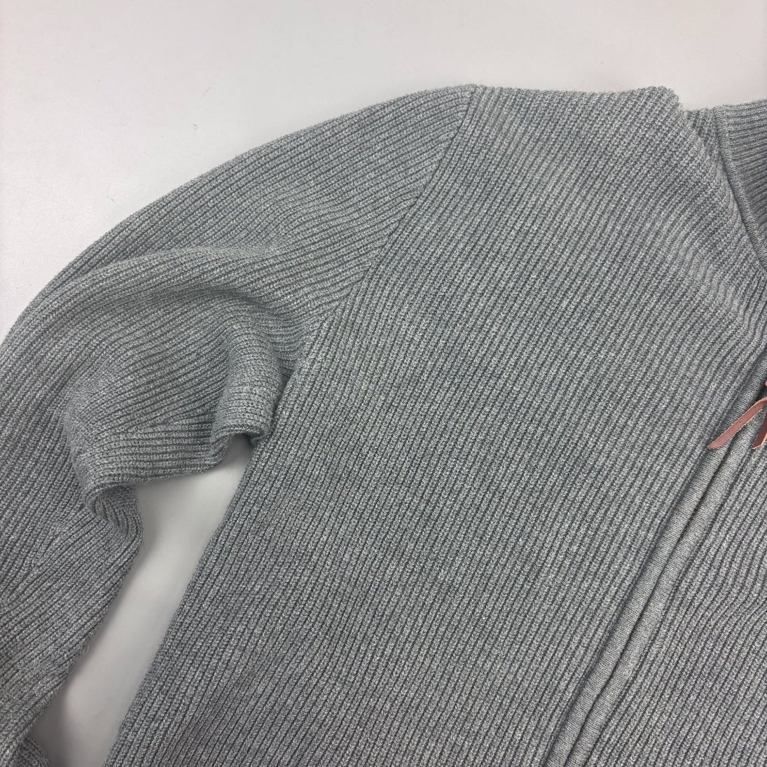 Grey Tommy Hilfiger Zip Vest - Men XS - Very Good - Revaleur