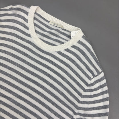 Grey/White Suitsupply Jumper - Men M - New - Revaleur