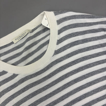 Grey/White Suitsupply Jumper - Men M - New - Revaleur