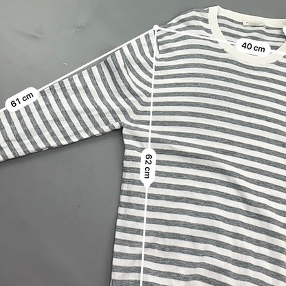 Grey/White Suitsupply Jumper - Men M - New - Revaleur