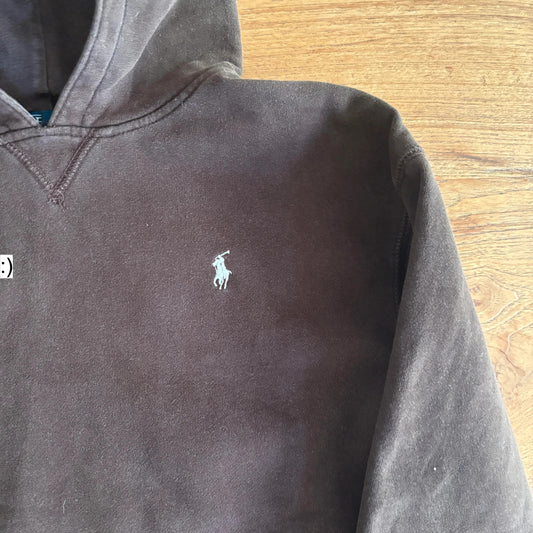 Brown Ralph Lauren Hoodie - XL - Very Good Condition