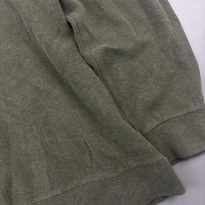 Khaki Ralph Lauren Buttoned Sweater - Men XXL - Very Good - Revaleur