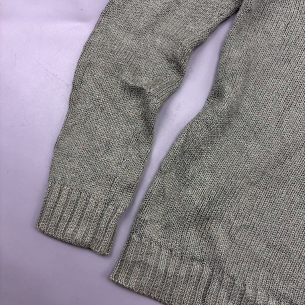 Khaki Ralph Lauren Knitted Sweater - Women L - Very Good - Revaleur