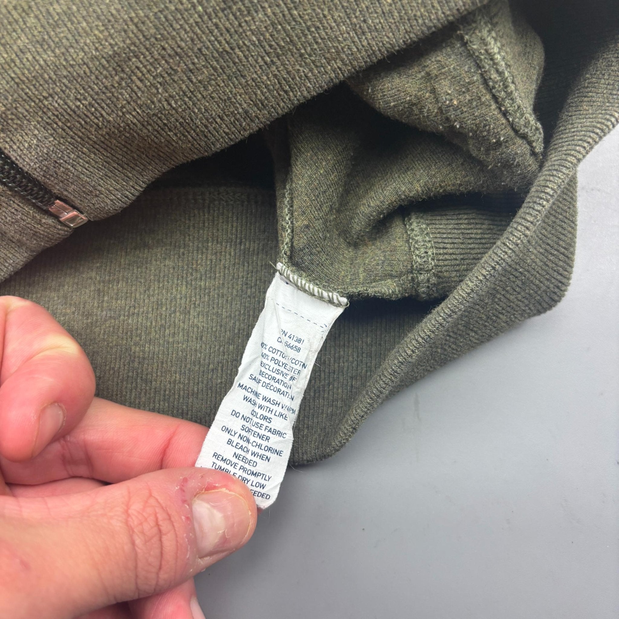 Khaki Ralph Lauren Zip Vest - Men XL - Very Good - Revaleur