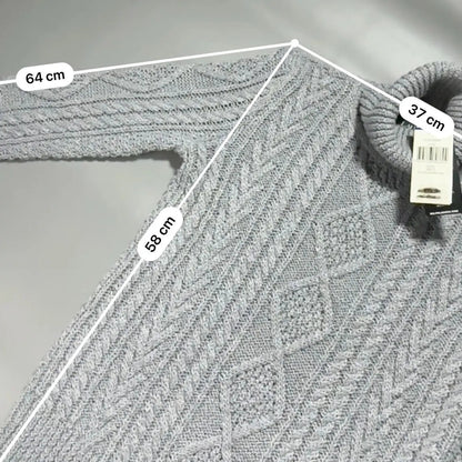 Lauren Ralph Lauren Turtleneck S – Silver – New, With Tags - Revaleur