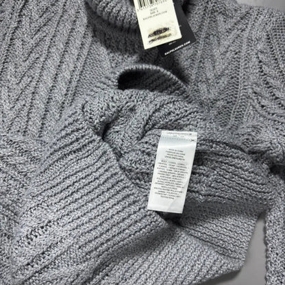 Lauren Ralph Lauren Turtleneck S – Silver – New, With Tags - Revaleur