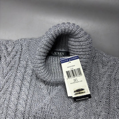 Lauren Ralph Lauren Turtleneck S – Silver – New, With Tags - Revaleur