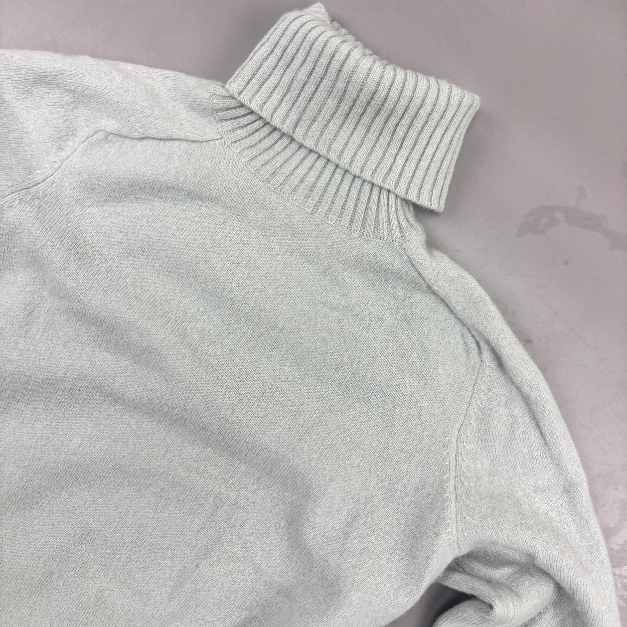 Light Blue Massimo Dutti Turtleneck - Women XS - Very Good - Revaleur