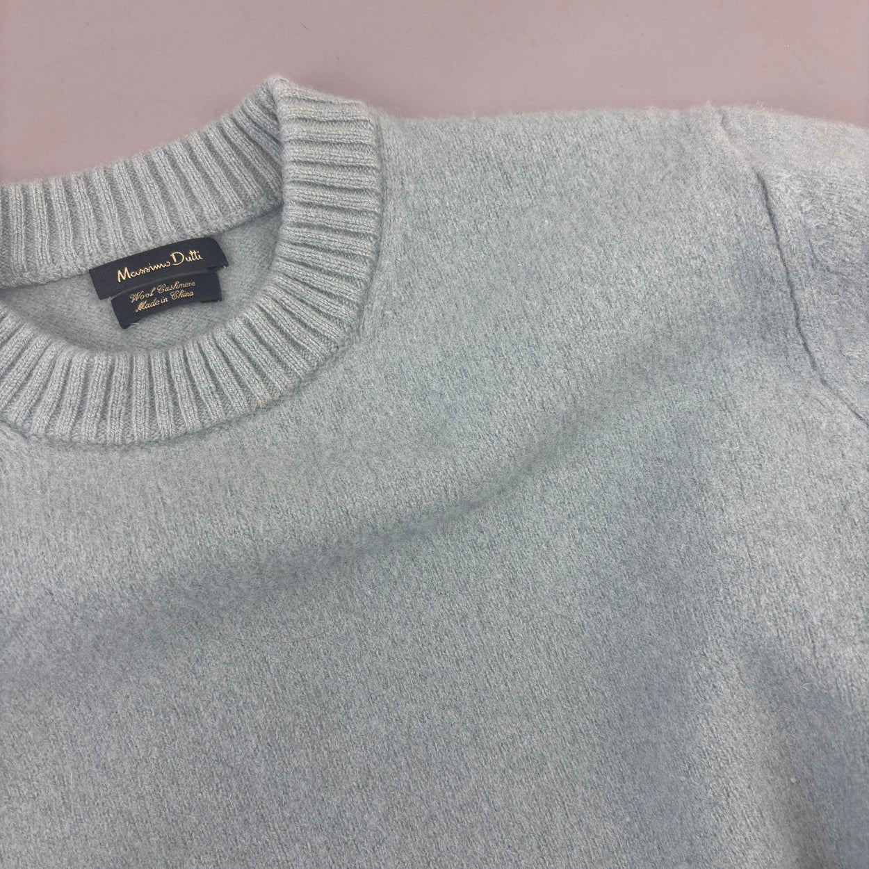 Light Blue Massimo Dutti Turtleneck - Women XS - Very Good - Revaleur