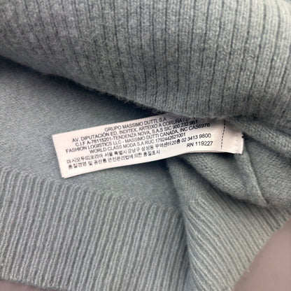 Light Blue Massimo Dutti Turtleneck - Women XS - Very Good - Revaleur