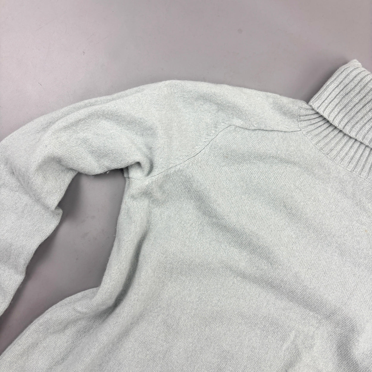 Light Blue Massimo Dutti Turtleneck - Women XS - Very Good - Revaleur