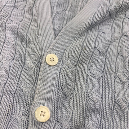 Light Blue Ralph Lauren Cardigan - XL - Good Condition - Revaleur