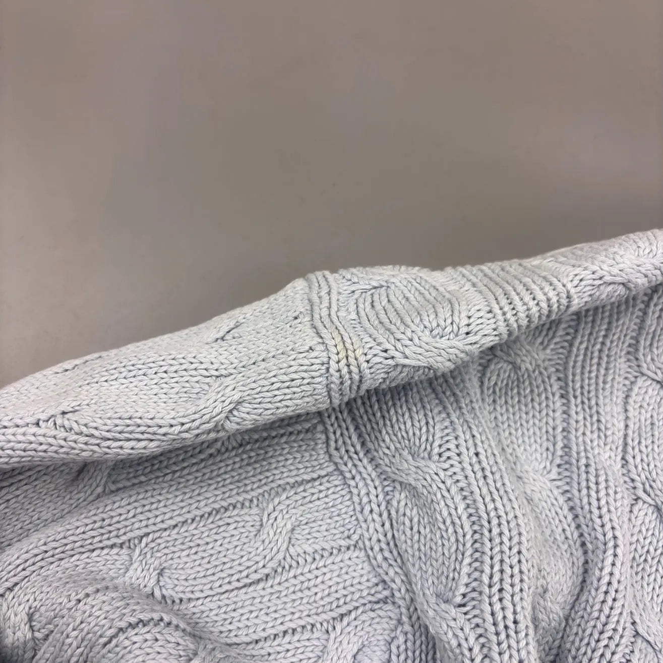 Light Blue Ralph Lauren Cardigan - XL - Good Condition - Revaleur