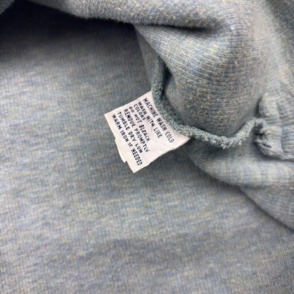 Light Blue Ralph Lauren Half Zip - Men L - Very Good - Revaleur