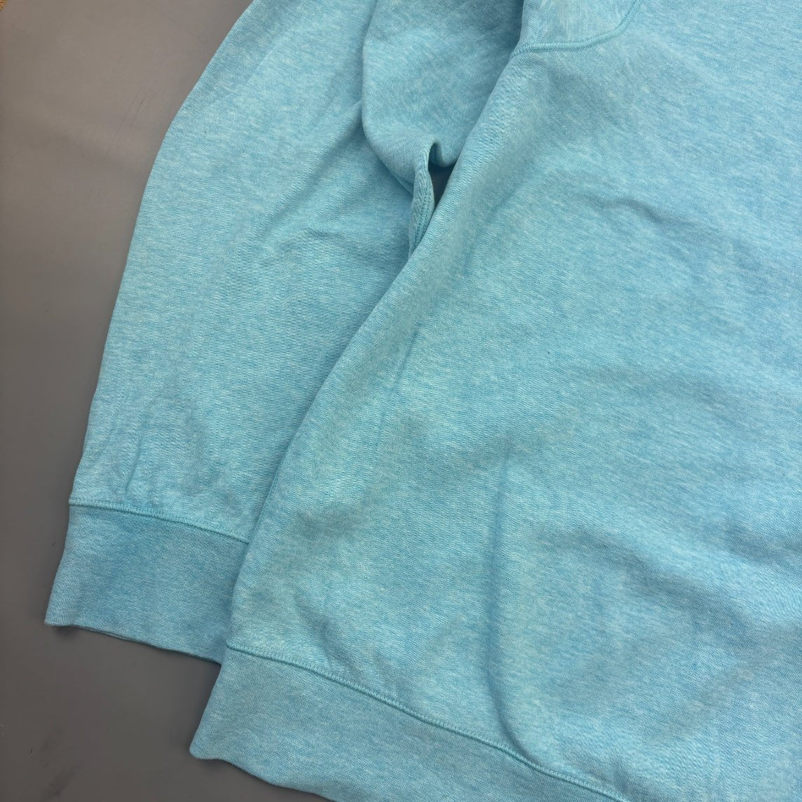 Light Blue Ralph Lauren Half Zip - Men L - Very Good - Revaleur