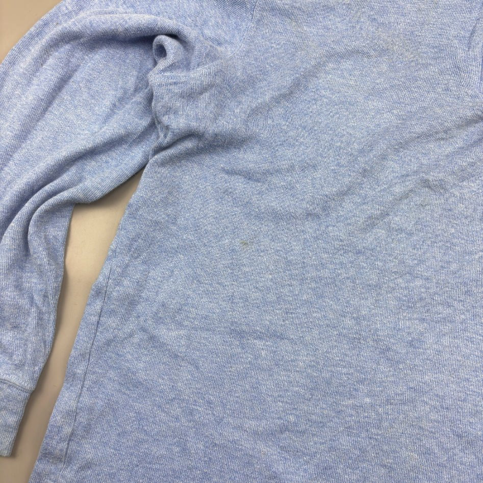 Light Blue Ralph Lauren Half Zip - Men L - Very Good - Revaleur