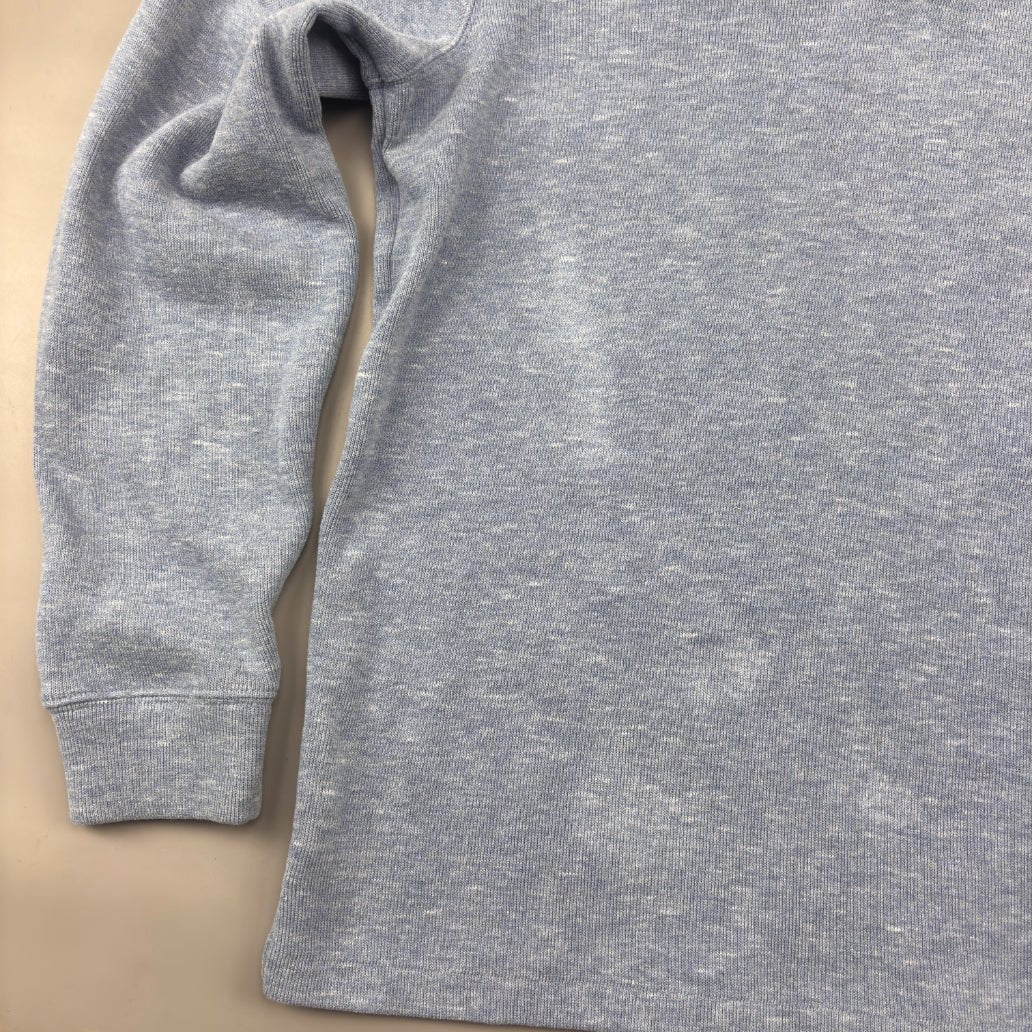 Light Blue Ralph Lauren Half Zip - Men L - Very Good - Revaleur