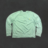 Light Blue Ralph Lauren Jumper - Men L - Very Good - Revaleur