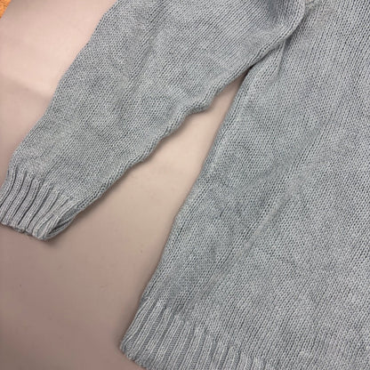 Light Blue Ralph Lauren Knitted Sweater - Men L - Very Good - Revaleur