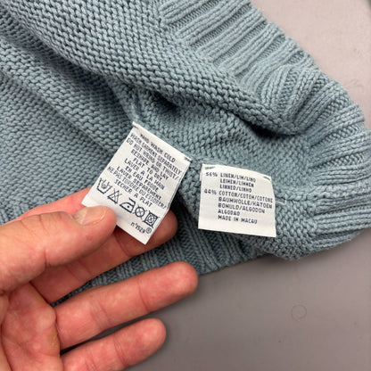 Light Blue Ralph Lauren Knitted Sweater - Men L - Very Good - Revaleur