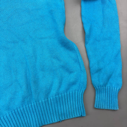 Light Blue Ralph Lauren Knitted Sweater - Women M - Very Good - Revaleur