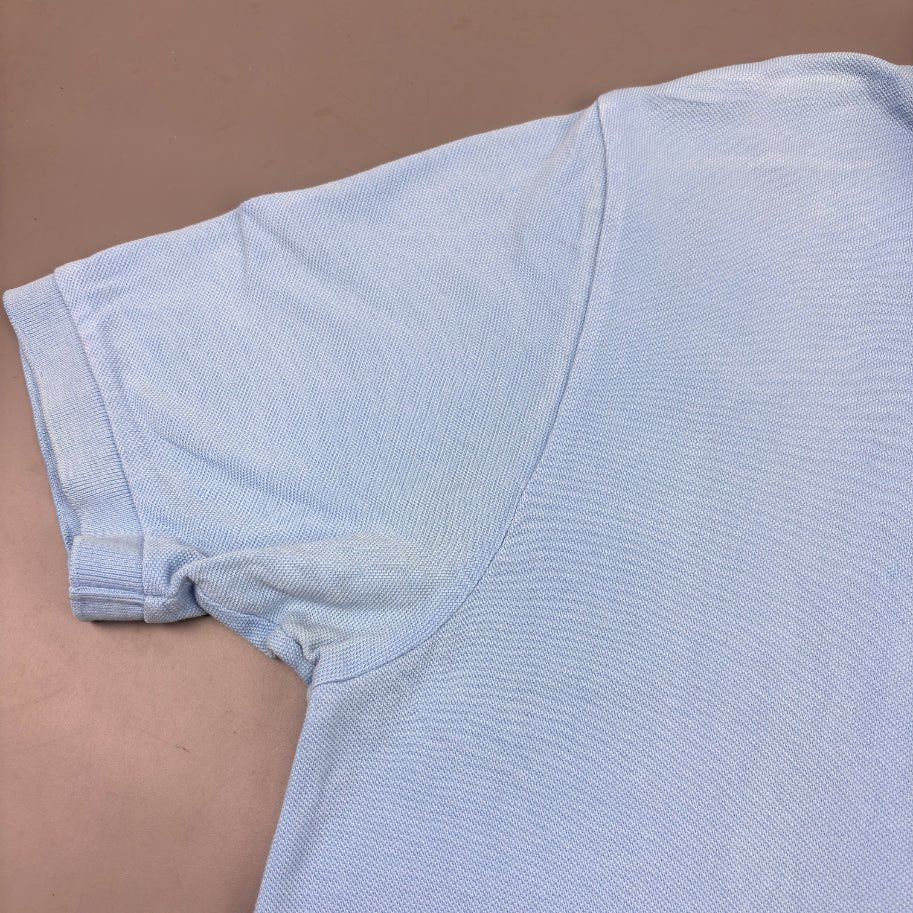 Light Blue Ralph Lauren Polo Shirt - Men L - Very Good - Revaleur