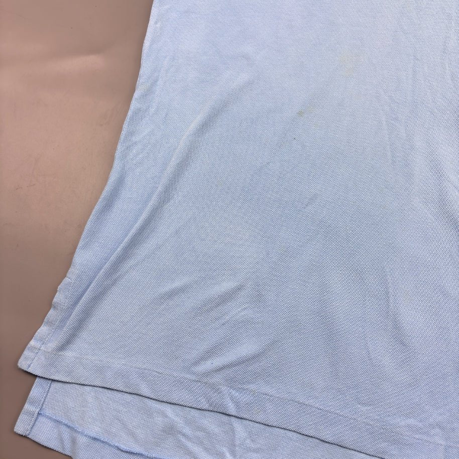 Light Blue Ralph Lauren Polo Shirt - Men L - Very Good - Revaleur