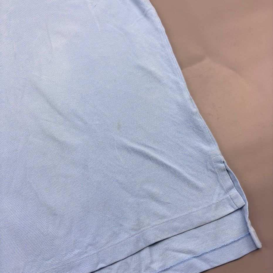 Light Blue Ralph Lauren Polo Shirt - Men L - Very Good - Revaleur