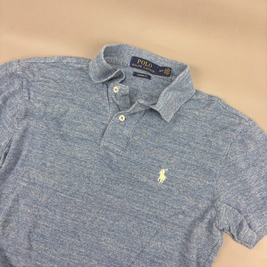 Light Blue Ralph Lauren Polo Shirt - Men S - Very Good - Revaleur