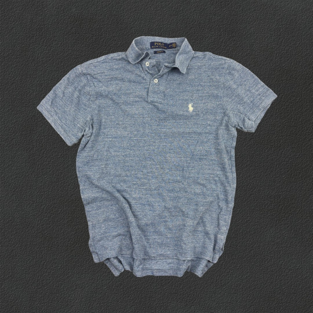 Light Blue Ralph Lauren Polo Shirt - Men S - Very Good - Revaleur