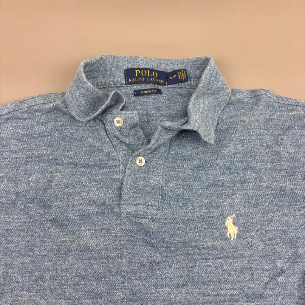 Light Blue Ralph Lauren Polo Shirt - Men S - Very Good - Revaleur