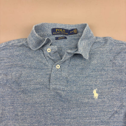 Light Blue Ralph Lauren Polo Shirt - Men S - Very Good - Revaleur