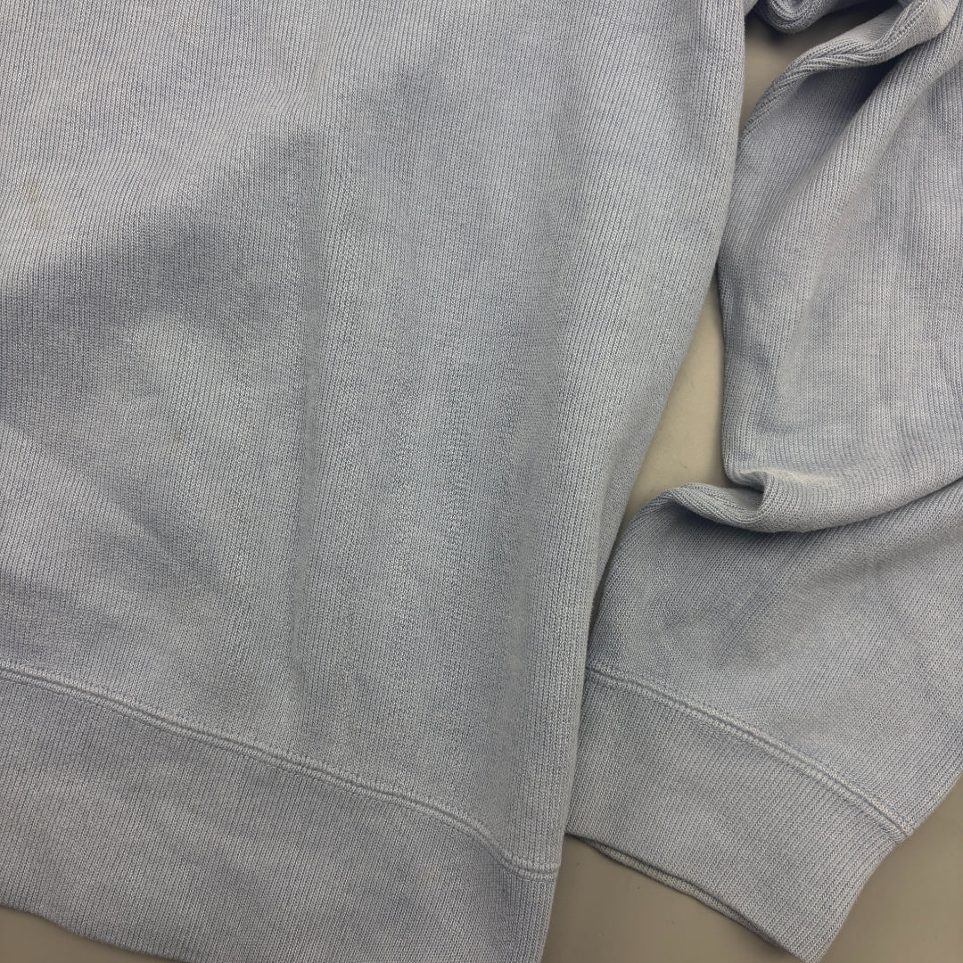 Light Blue Ralph Lauren V - neck Sweater - Men L - Very Good - Revaleur