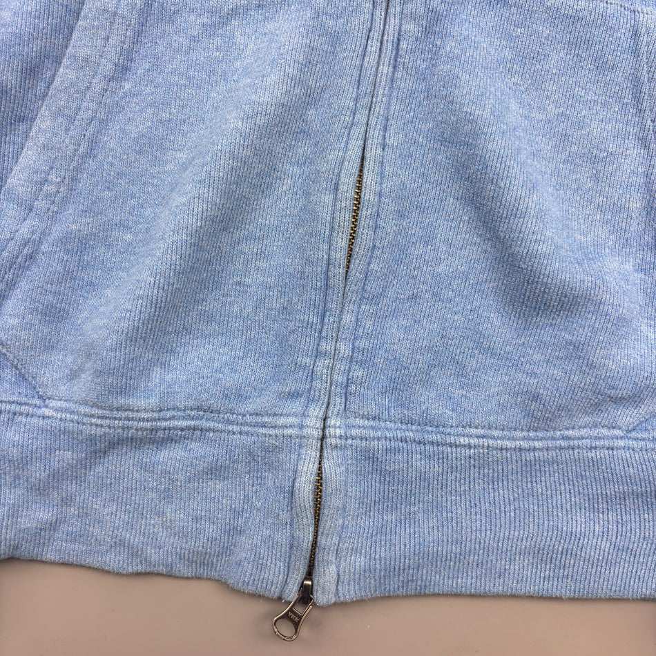 Light Blue Ralph Lauren Zip Vest - S - Very Good - Revaleur