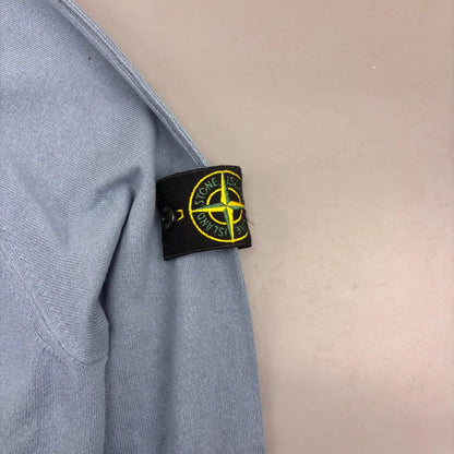 Light Blue Stone Island Jumper - Men XL - Very Good - Revaleur