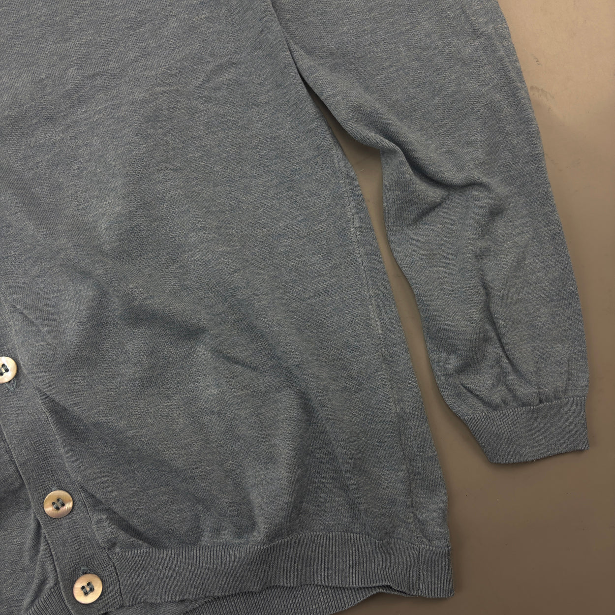 Light Blue Suitsupply Cardigan - Men M - Very Good - Revaleur