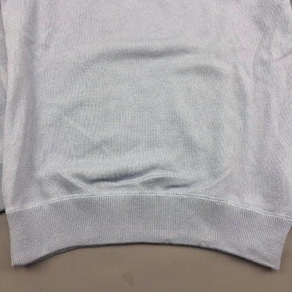 Light Blue Suitsupply Hoodie - M - New - Revaleur