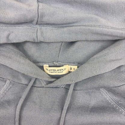 Light Blue Suitsupply Hoodie - Men S - Very Good - Revaleur
