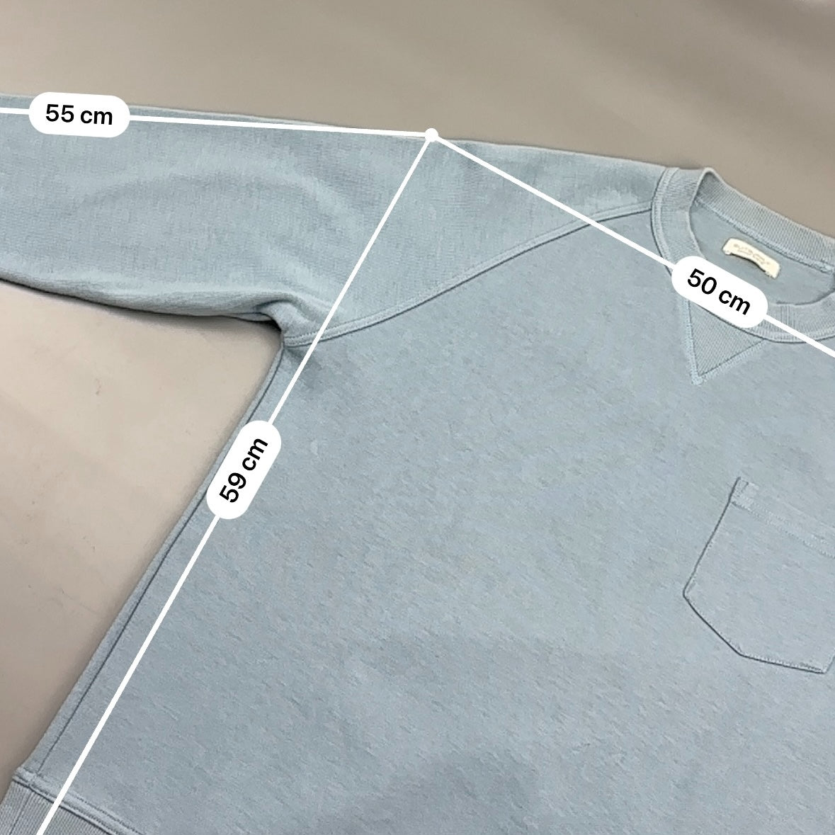 Light Blue Suitsupply Jumper - Men M - Very Good - Revaleur