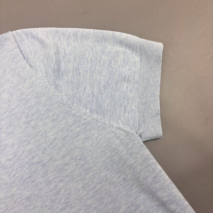 Light Blue Suitsupply Polo Shirt - Men M - Very Good - Revaleur