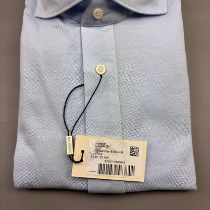 Light Blue Suitsupply Shirt - W42 - New With Tags - Revaleur
