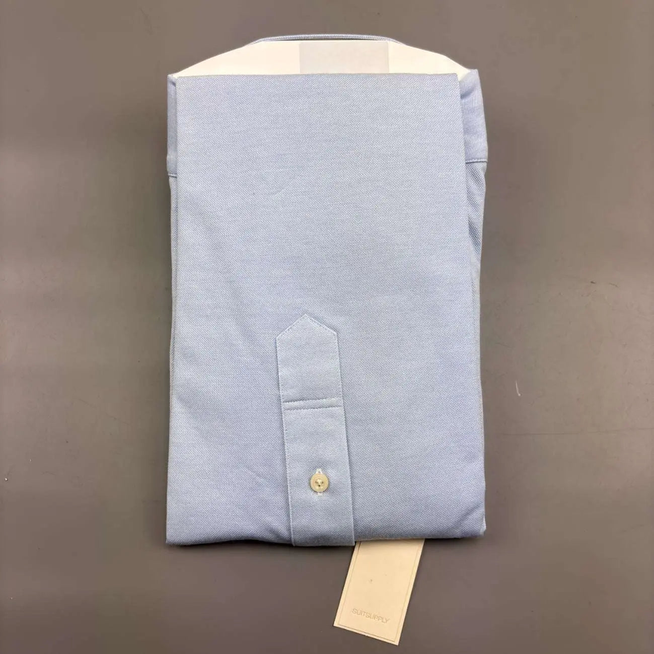 Light Blue Suitsupply Shirt - W42 - New With Tags - Revaleur