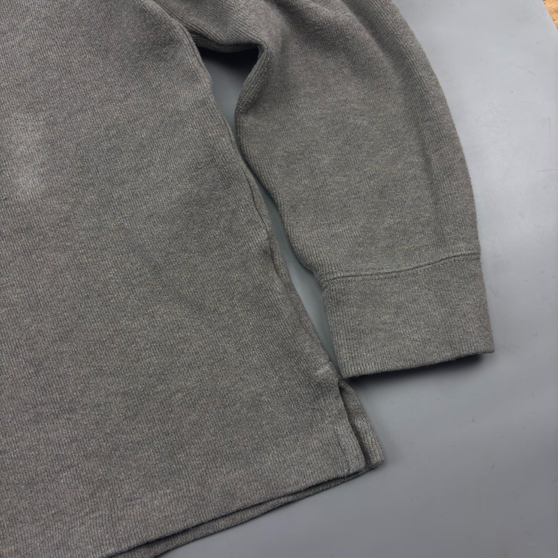 Light Brown Ralph Lauren Half Zip - Men L - Very Good - Revaleur